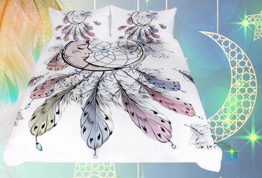 Cosy Lunar 3 Piece Bedding Duvet Set - Luxicro