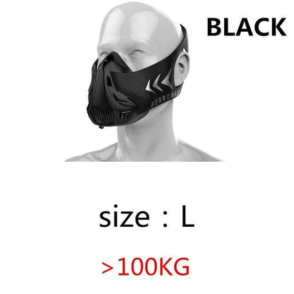 Breathing Resistance Fitness Mask For Athletic Training