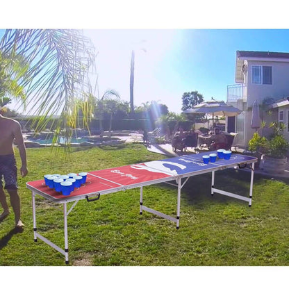 Space Saving 8FT Foldable Home Pool Table