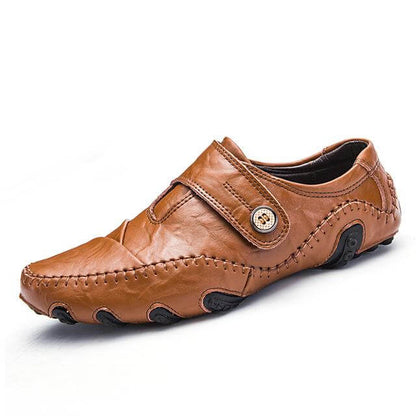 Premium Leather Mens Walking Shoes