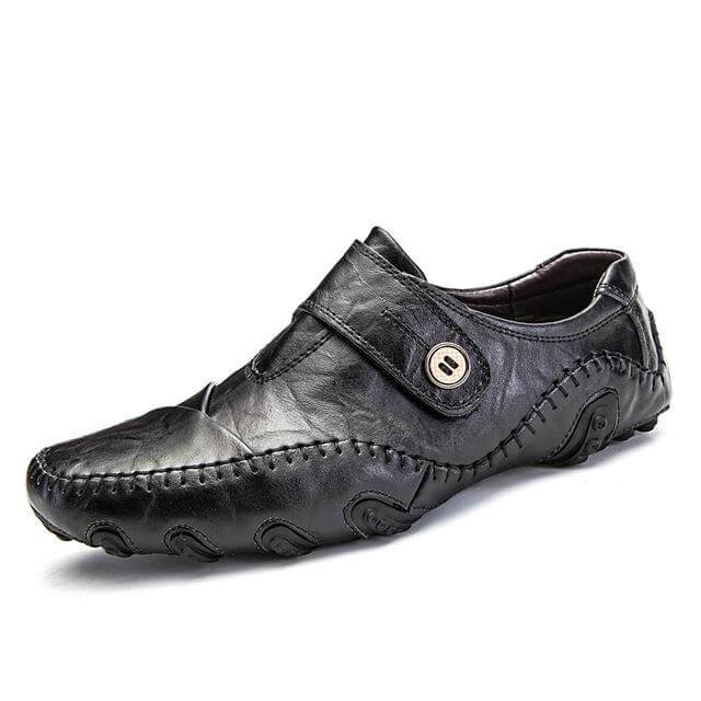 Premium Leather Mens Walking Shoes