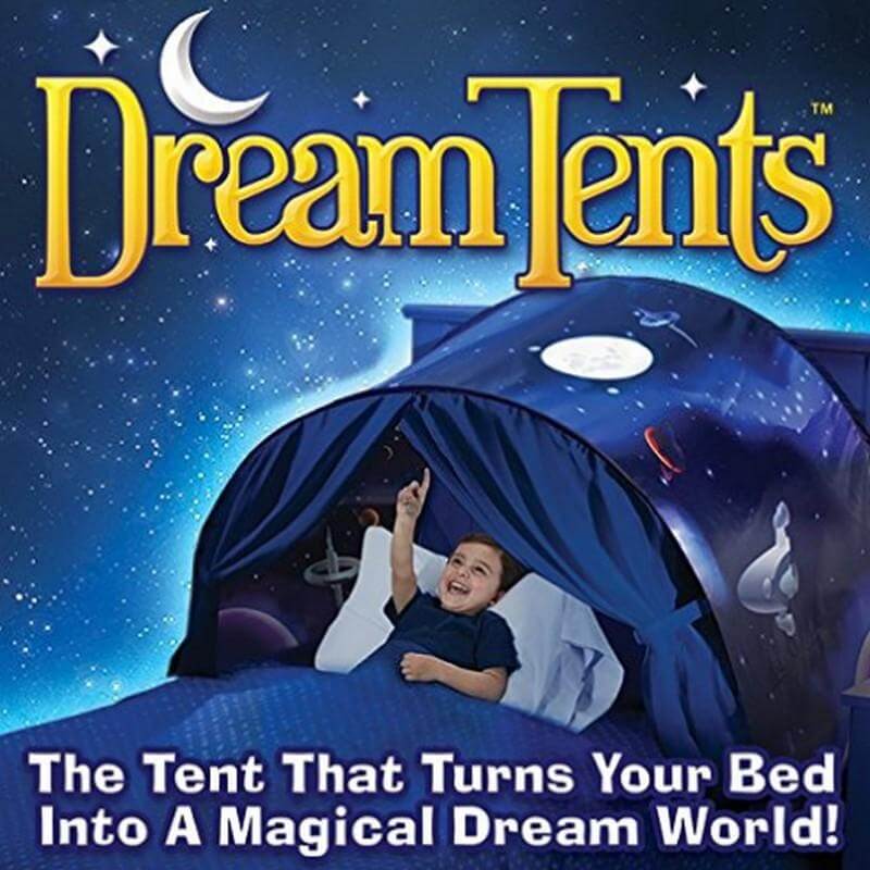 Cozy Kids Play Tent Winter Wonderland Stars