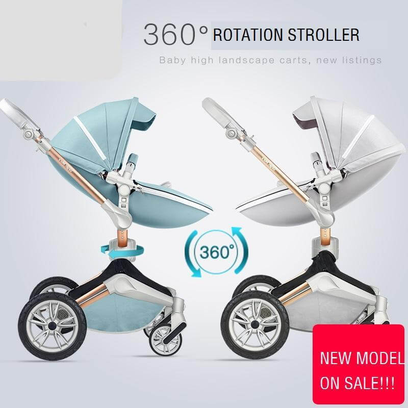 Premium Rotating Baby Stroller - Luxicro