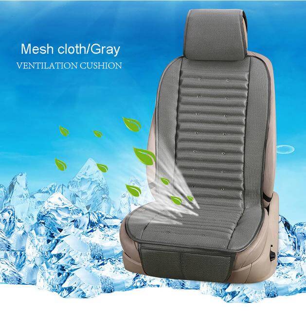 Cooling Car Seat Cover with Built-In Electric Fan