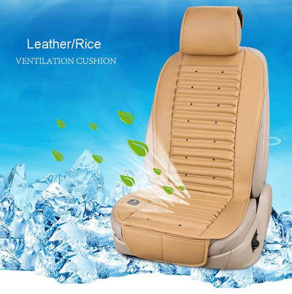 Cooling Car Seat Cover with Built-In Electric Fan