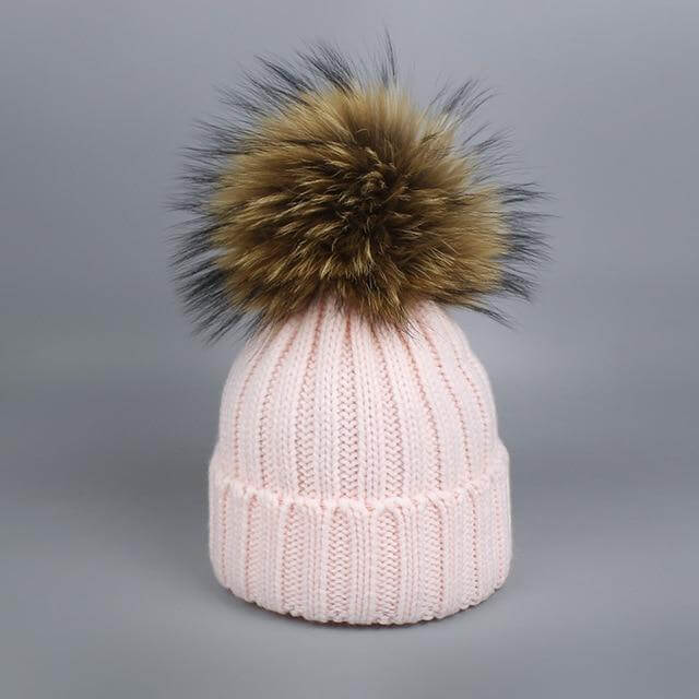 Soft Fuzzy Winter Hat Scarf Set