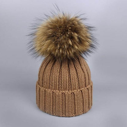 Soft Fuzzy Winter Hat Scarf Set