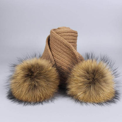 Warm Soft Hat Scarf Gift Set