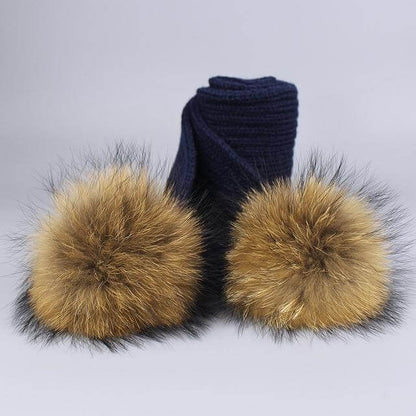 Warm Soft Hat Scarf Gift Set