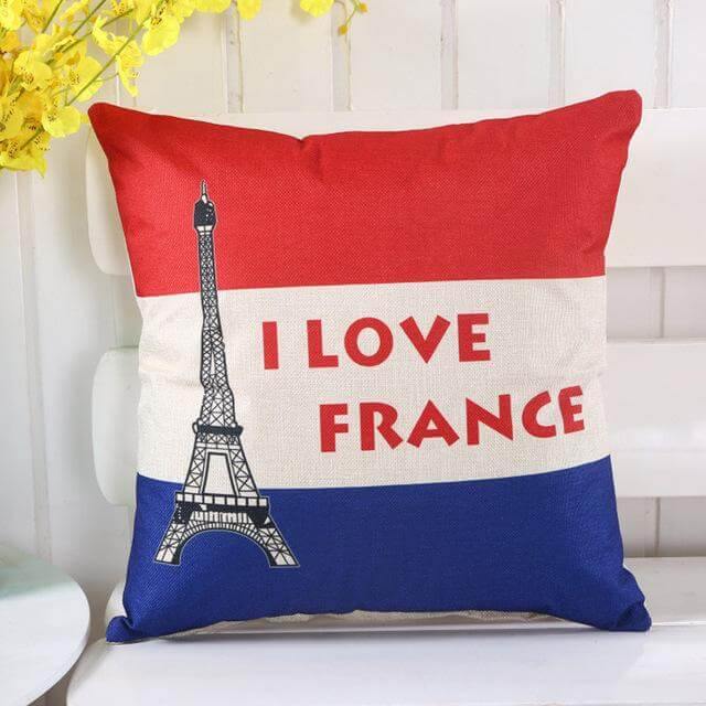 Stylish World Map Throw Pillow Covers