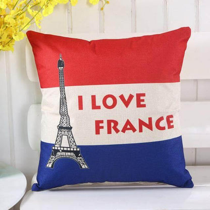 Stylish World Map Throw Pillow Covers