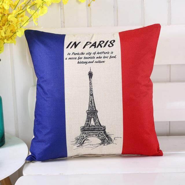 Stylish World Map Throw Pillow Covers