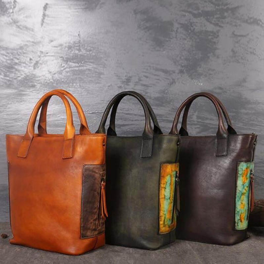 Authentic Real Leather Small Shoulder Bag - Luxicro