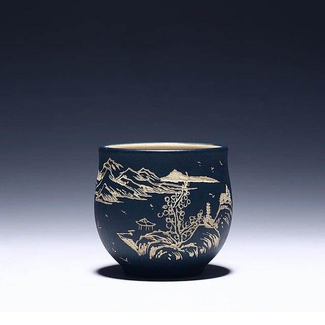 Beautiful Flower Pattern Tea Cup
