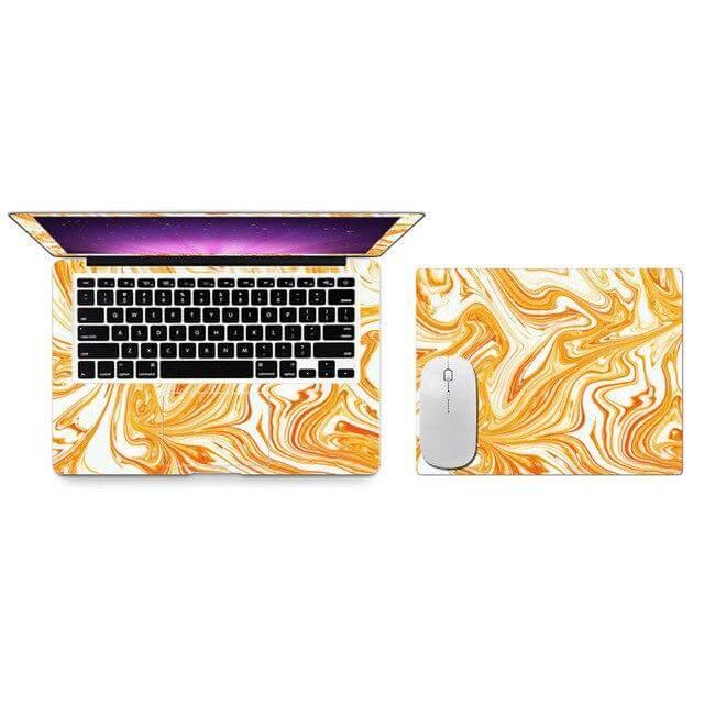 Luxury Stone Finish Macbook Laptop Skins