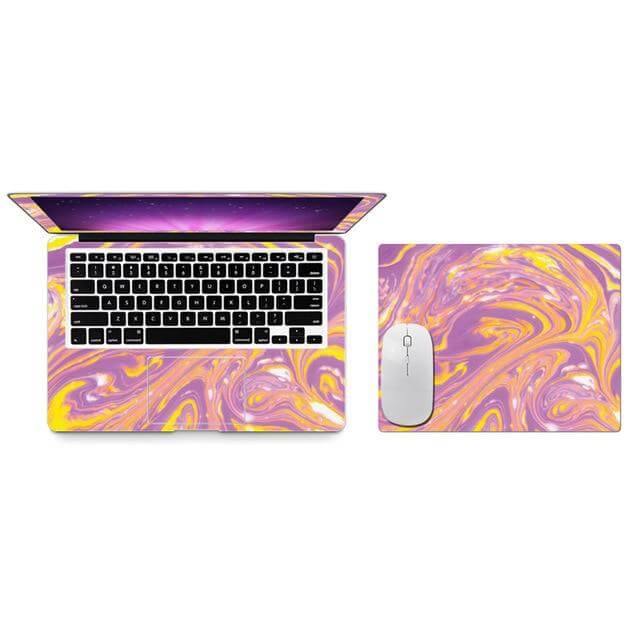 Luxury Stone Finish Macbook Laptop Skins