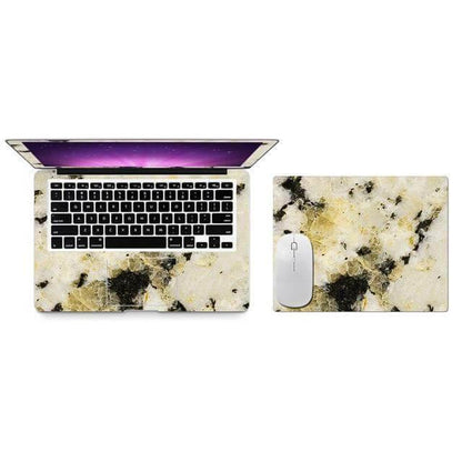 Luxury Stone Finish Macbook Laptop Skins