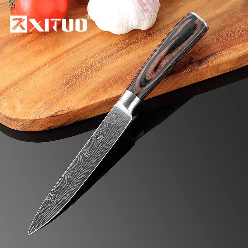 Professional Sharp Kitchen Knife Set Stainless Steel
