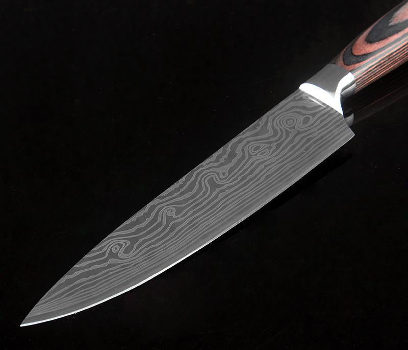 Professional Sharp Kitchen Knife Set Stainless Steel