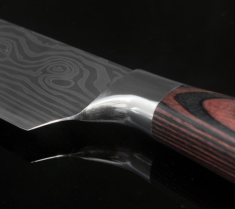 Professional Sharp Kitchen Knife Set Stainless Steel