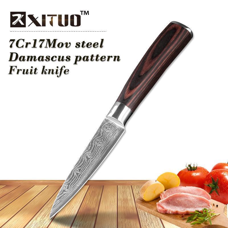 Professional Sharp Kitchen Knife Set Stainless Steel