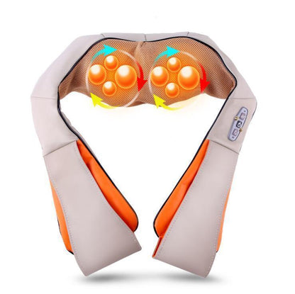 Warm Therapy Neck and Back Massager Cushion - Luxicro