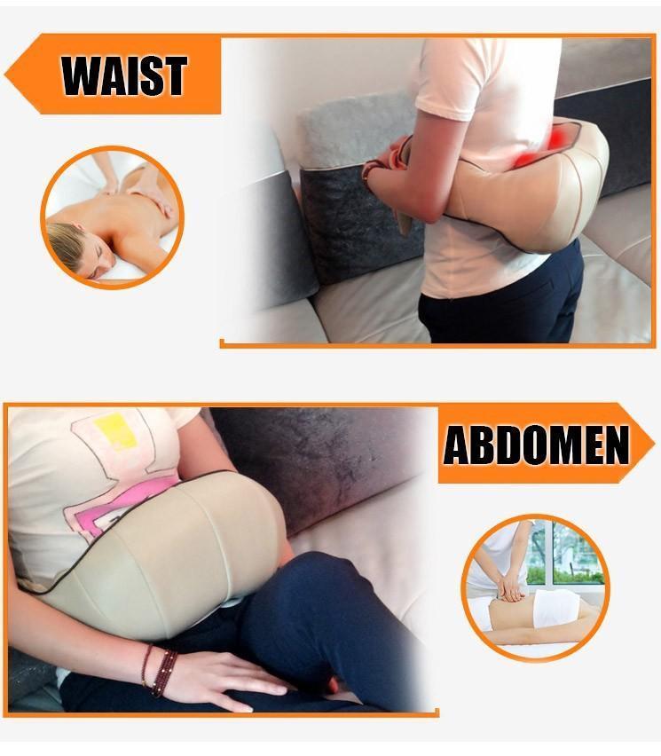 Warm Therapy Neck and Back Massager Cushion
