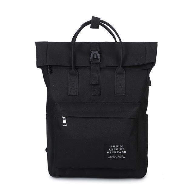 Practical Student Laptop Backpack with USB Charger - Luxicro