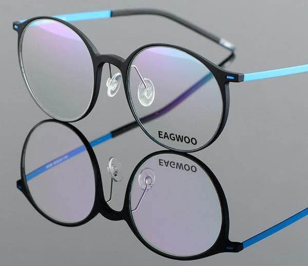 Retro Style Metal Eyeglasses
