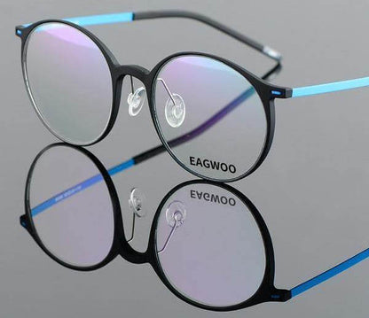 Retro Style Metal Eyeglasses