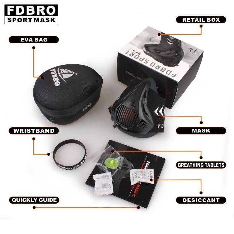 Breathing Resistance Fitness Mask For Athletic Training