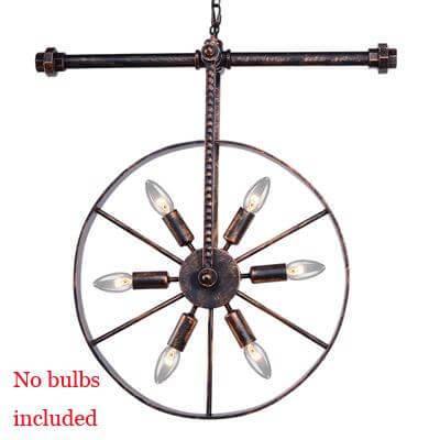Country Style Wood Hanging Ceiling Lights