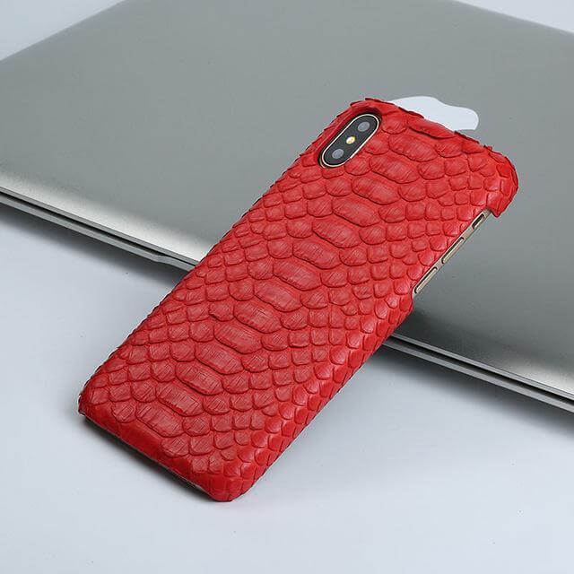 Luxury Genuine Snake Skin iPhone Cases