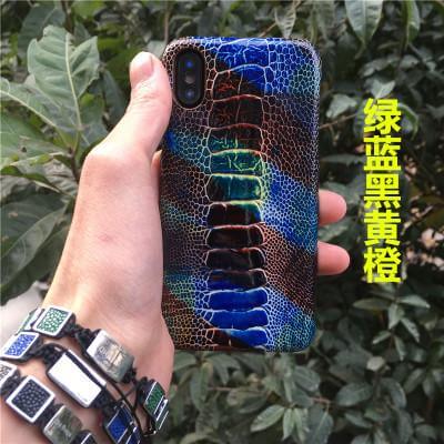 Genuine Luxury Ostrich Skin iPhone X Case