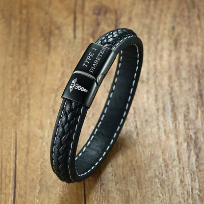 Classic Silver Alert ID Bracelet for Men