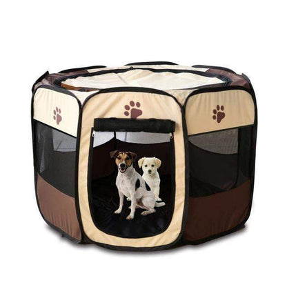 Portable Folding Pet Playpen - Luxicro