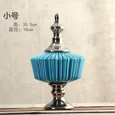 Beautiful Clear Ceramic Cookie Containers