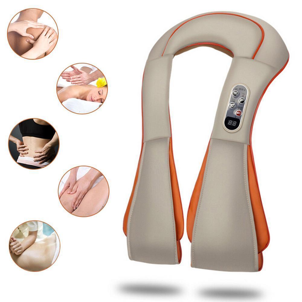 Warm Therapy Neck and Back Massager Cushion