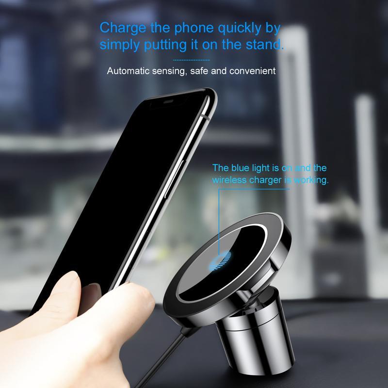 Compact Fast Wireless Charging Holder