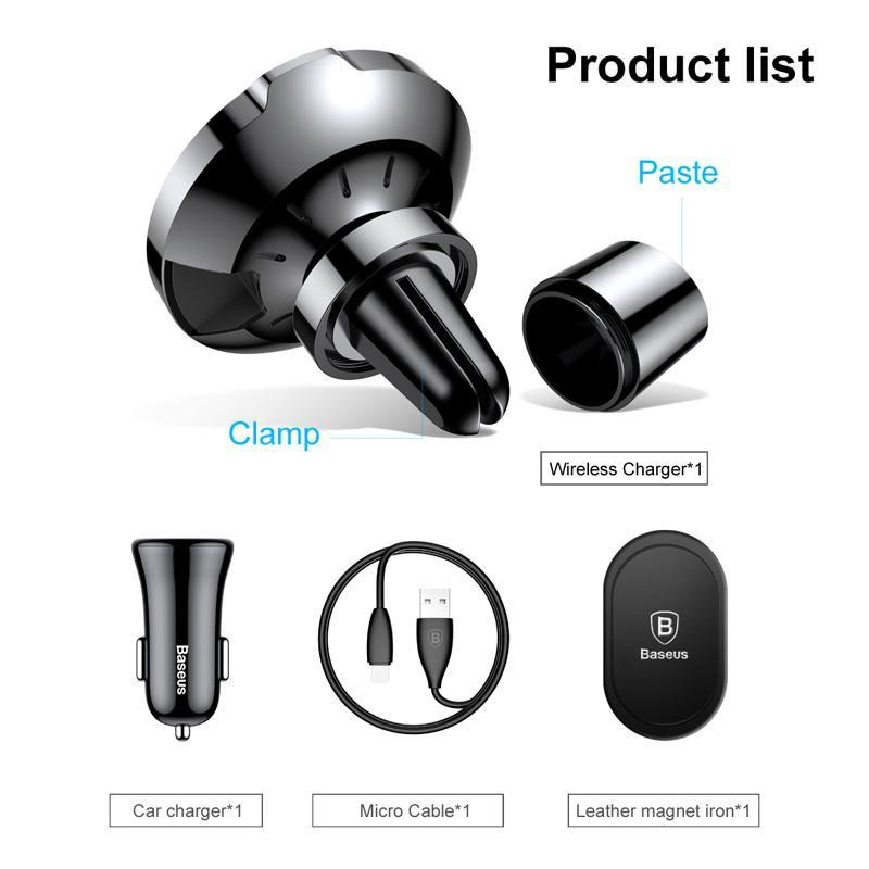 Compact Fast Wireless Charging Holder