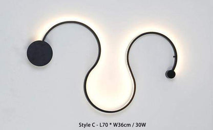 Modern Slim LED Ceiling Light Fixture