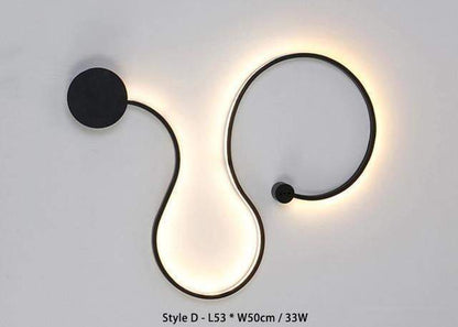 Modern Slim LED Ceiling Light Fixture