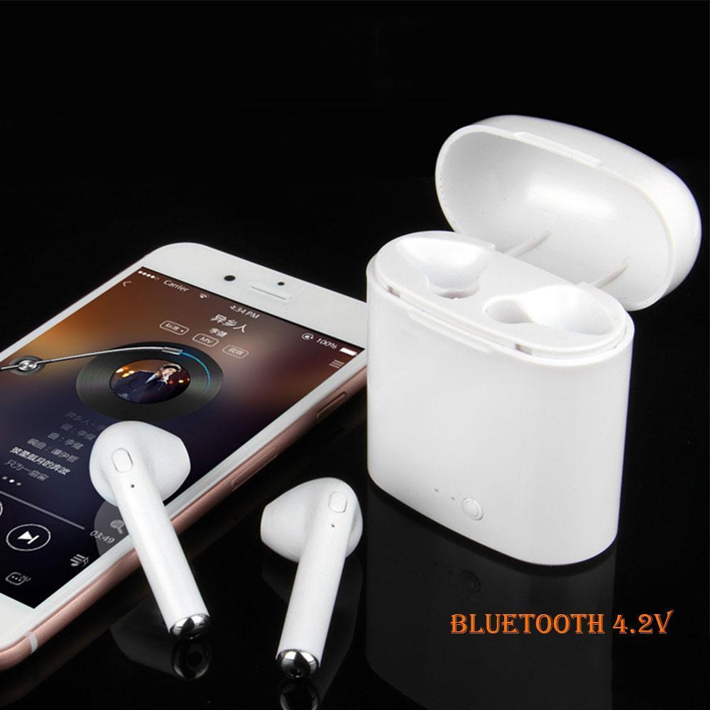 Cordless Bluetooth Headphones with Portable Charger
