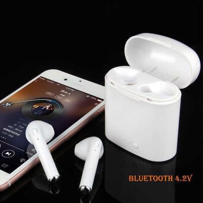 Cordless Bluetooth Headphones with Portable Charger