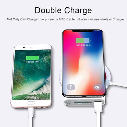 Portable Wireless Charging Power Bank For iPhone Android