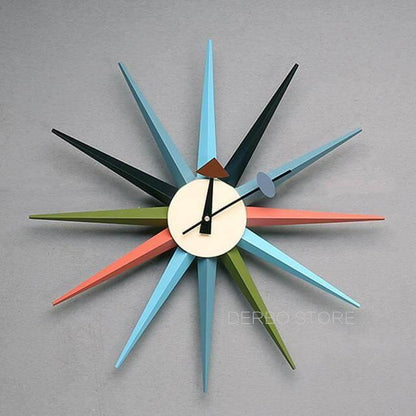 Modern Round Star Wall Clock