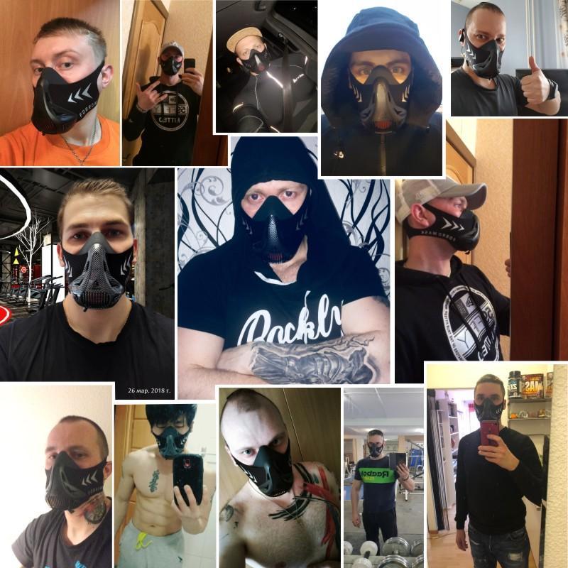 Breathing Resistance Fitness Mask For Athletic Training