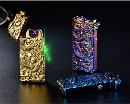 Waterproof Electronic USB Lighter Rechargeable Pocket Size - Luxicro