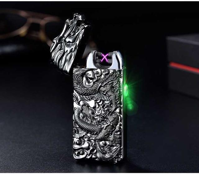 Waterproof Electronic USB Lighter Rechargeable Pocket Size