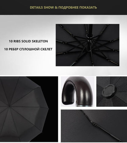 Classic Windproof Automatic Umbrella